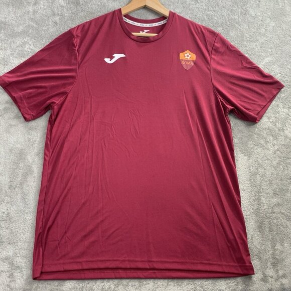 Joma Sport Shirt Mens Size XL Roma #10 Francesco Totti Soccer Training Tee - Picture 2 of 9